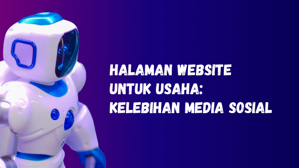 Halaman website untuk usaha